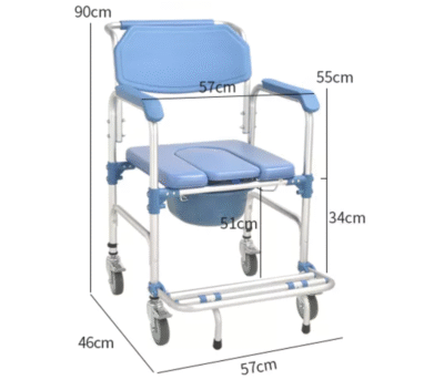 Silla Baño y Ducha con Ruedas KDB697