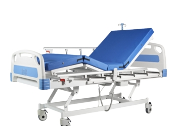 Catre Cama Clínica ELECTRICO 5 Posiciones + Colchón Viscoelastico 10 cm
