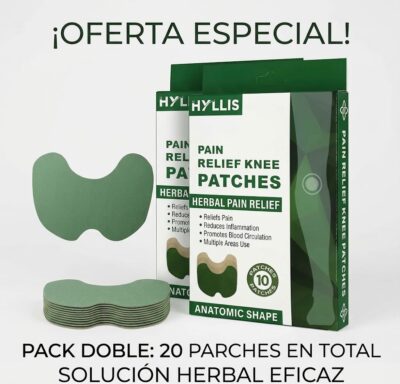 Parches de Alivio de Dolor 2 Cajas de 10 unidades c/u