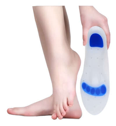 Plantilla de Silicona XL Metatarsal Fascitis Plantar Respirable Suave Comoda