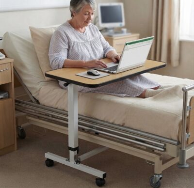 Mesa De Cama Con Ruedas ConfortFlex WR8365 - Escritorio Multiuso Ajustable